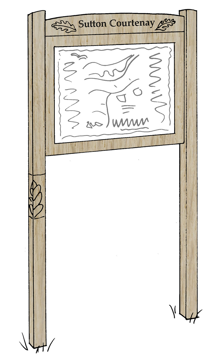 Oak map board sketch